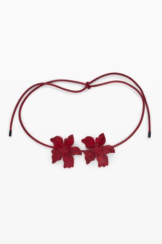 Ceinture fleurs effet cuir - Desigual - Modalova