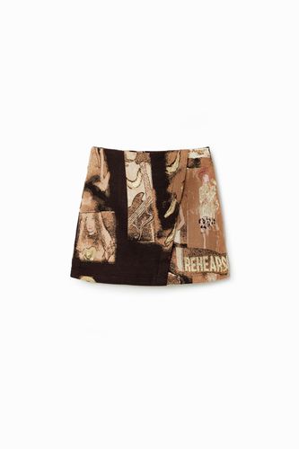 Arty jacquard mini skirt - S - Desigual - Modalova