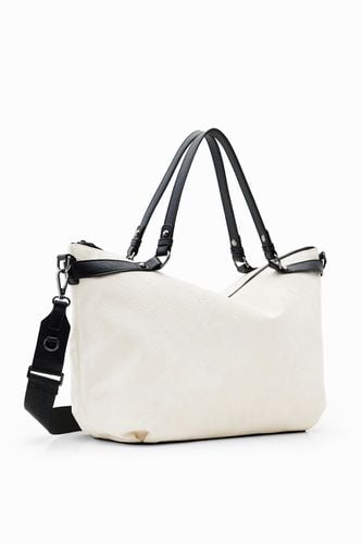 Bolso grande logos - WHITE - U - Desigual - Modalova