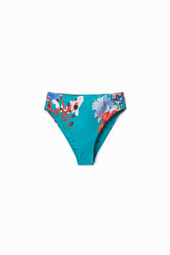 Coral bikini bottoms - BLUE - XL - Desigual - Modalova