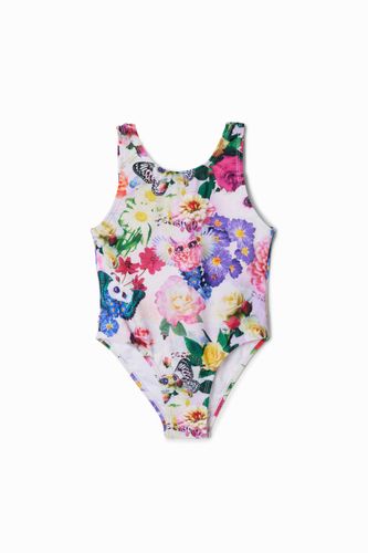 Fantasy strap swimsuit - S - Desigual - Modalova