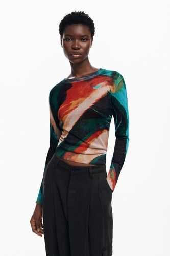 Fine knit Arty faded sweater - XS - Desigual - Modalova