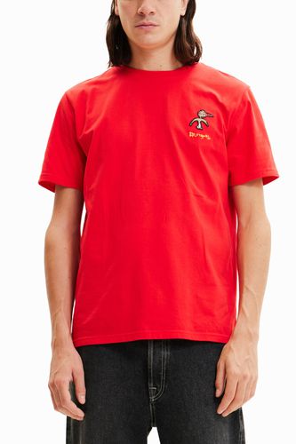 Short-sleeve bird T-shirt - RED - S - Desigual - Modalova