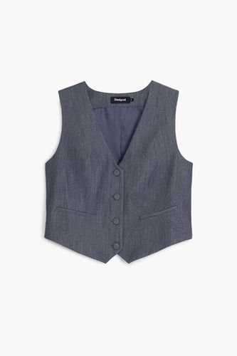 Chaleco sastre - BLACK - XS - Desigual - Modalova