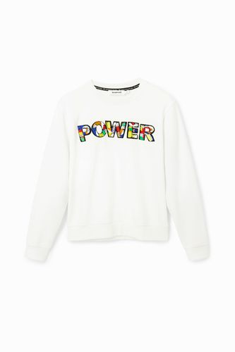 Sudadera parche "Power" - XXL - Desigual - Modalova