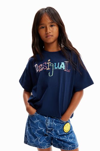 Camiseta logo multicolor - Desigual - Modalova