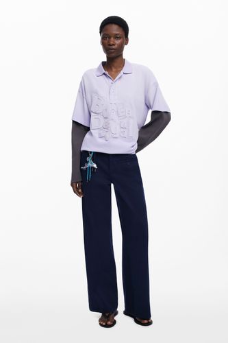 Pantalón recto Botter - BLUE - XS - Desigual - Modalova