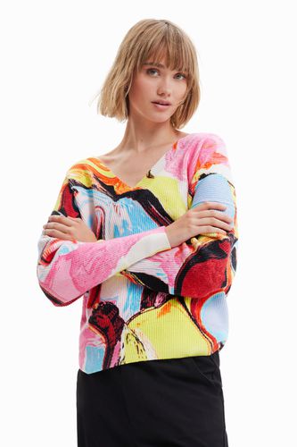 Multicoloured jumper - - L - Desigual - Modalova