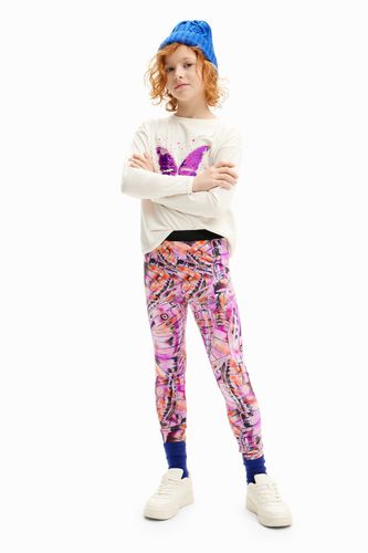 Leggings alas de mariposa - Desigual - Modalova