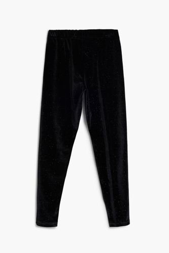 Shiny velvet leggings - 11/12 - Desigual - Modalova