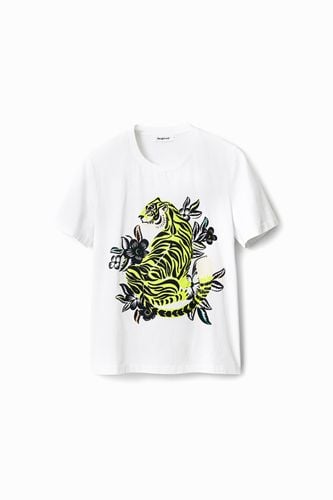 Short-sleeve Tiger t-shirt - - M - Desigual - Modalova