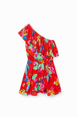 Tropical asymmetric short dress - - XL - Desigual - Modalova