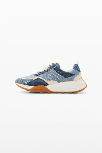 Sneakers jogger denim - BLUE - 39 - Desigual - Modalova