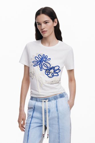 CAMISETA ESTAMPADO FLORAL - L - Desigual - Modalova