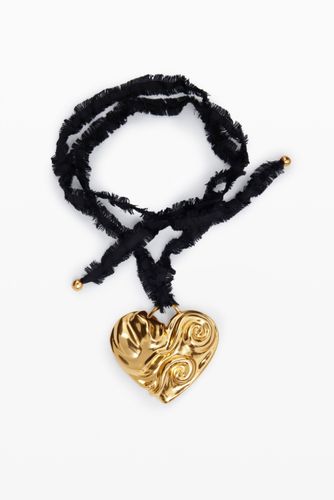 Zalio gold-plated heart pendant necklace - U - Desigual - Modalova