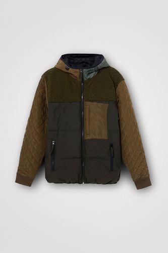 Short padded jacket - GREEN - XXL - Desigual - Modalova