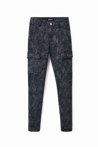 Skinny cargo jeans - BLACK - 34 - Desigual - Modalova