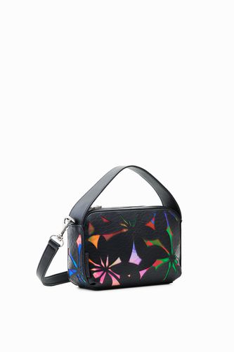 Mini die-cut floral bag - BLACK - U - Desigual - Modalova