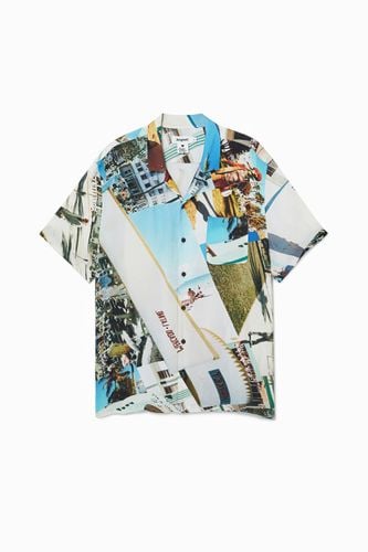 Unisex resort shirt South Beach - L - Desigual - Modalova