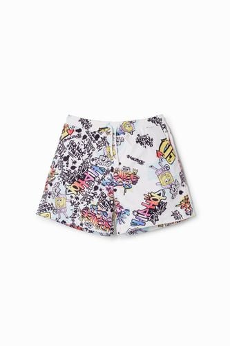 SpongeBob graffiti swim shorts - M - Desigual - Modalova