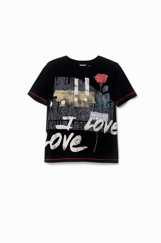 Camiseta Love - BLACK - L - Desigual - Modalova