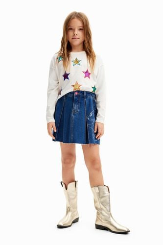 Camiseta estampado estrellas - Desigual - Modalova