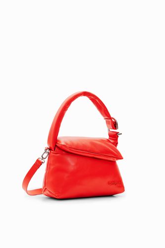 Midsize leather bag - ORANGE - U - Desigual - Modalova