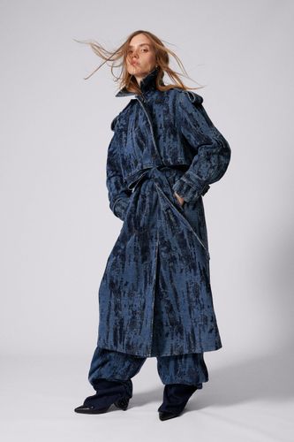 Gabardina denim degradado - XS - Desigual - Modalova