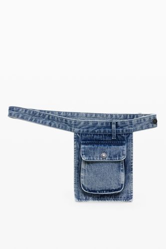 Cinturón bolsillo denim - BLUE - U - Desigual - Modalova