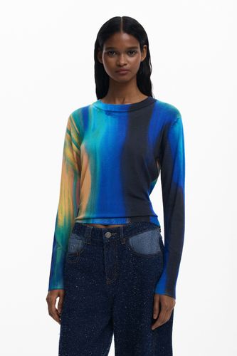 Jersey fino degradado vertical - XL - Desigual - Modalova