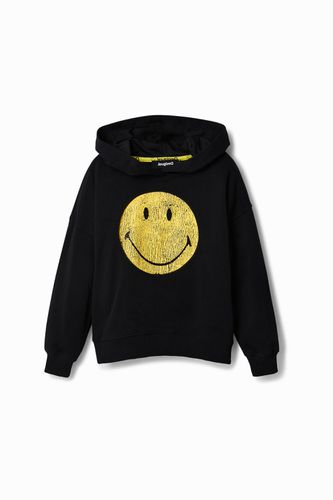 Smiley® hoodie - BLACK - L - Desigual - Modalova