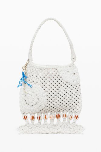 Bolso crochet shopping pequeño - U - Desigual - Modalova
