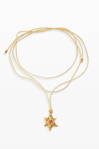 Zalio gold-plated star pendant - - U - Desigual - Modalova