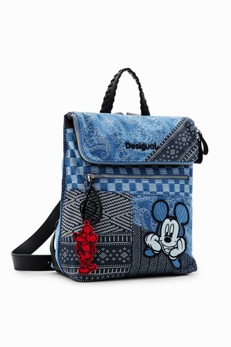 Midsize denim Mickey Mouse backpack - - U - Desigual - Modalova