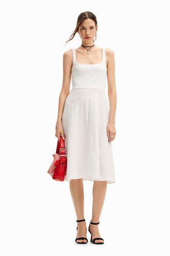 A-line midi dress - WHITE - XL - Desigual - Modalova