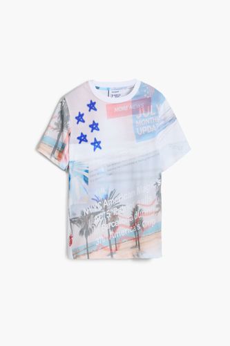 T-shirt imprimé American Magic - Desigual - Modalova