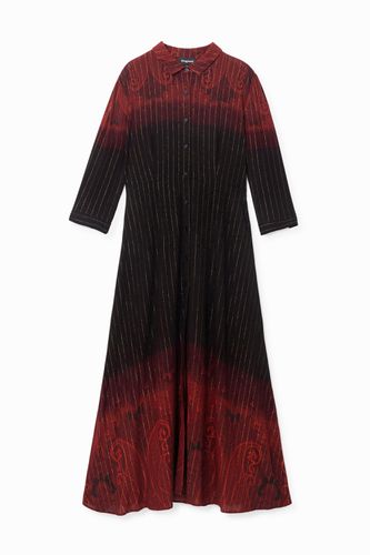Long shirt dress - BROWN - 36 - Desigual - Modalova