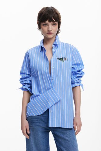 Striped shirt - BLUE - L - Desigual - Modalova