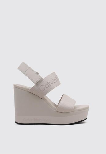 WEDGE SANDAL WEBBING IN MR 37 - CALVIN KLEIN - Modalova