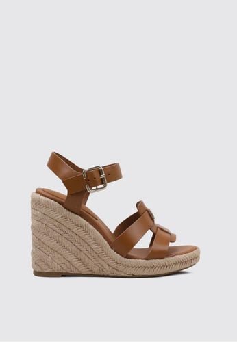 ESPADRILLE HIGH WEDGE LEATHER 36 - TOMMY HILFIGER - Modalova