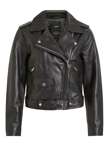 Biker Look Leather Jacket - Object Collectors Item - Modalova