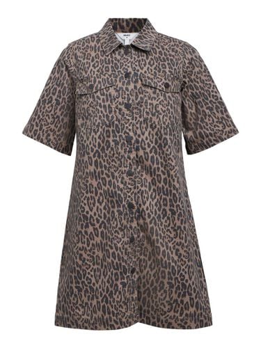 Leopard Print Mini Dress - Object Collectors Item - Modalova