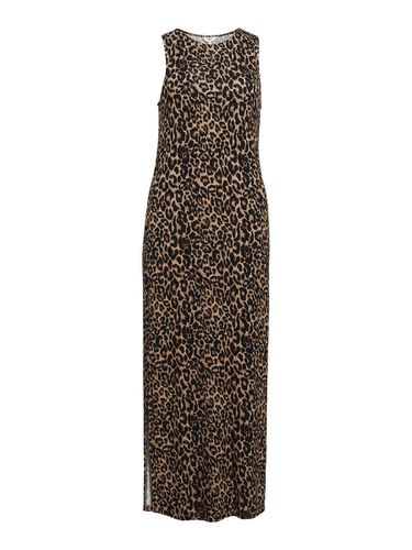 Leopard Print Maxi Dress - Object Collectors Item - Modalova