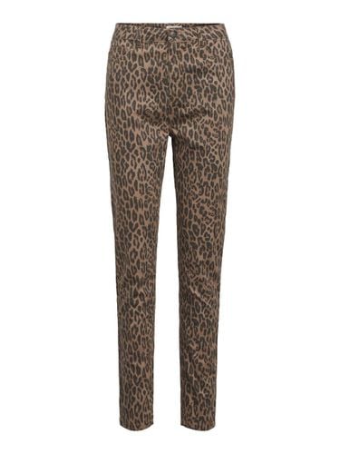 Leopard Print Skinny Fit Jeans - Object Collectors Item - Modalova