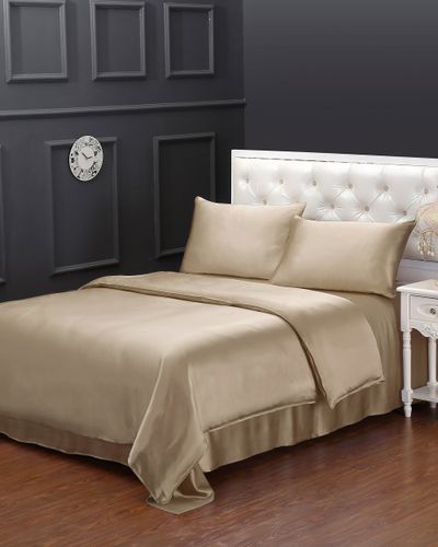 LILYSILK Linge De Lit Soie Sans Couture Plus De Luxe 100 Soie Convivial Pour Les Personnes Allergiques 240x220cm+2x50x75cm - LILYSILK - Modalova