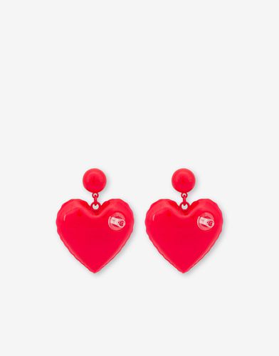 Pendientes Colgantes Inflatable Hearts - Moschino - Modalova