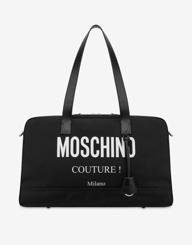 Bolsa De Viaje De Nailon Couture - Moschino - Modalova