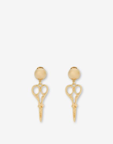 Pendientes Colgantes Sartorial Scissors - Moschino - Modalova