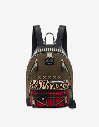 Moschino leopard clearance backpack