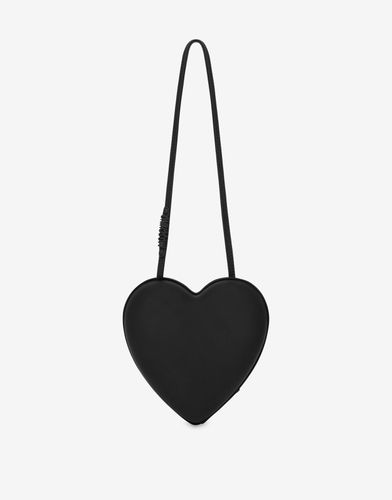 Heartbeat Bag In Nappa Gommata - Moschino - Modalova